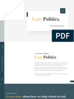 Law Politics Presentation Template