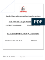 MIP16 - HSE - PP - 003 Hazard Identification Plan (HIP) 2021 Rev 3