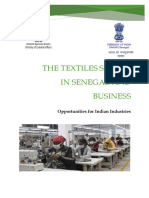 Market Survey Report On Textiles Sector in Senegal