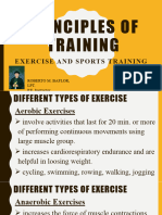 Exercise and Sports Training