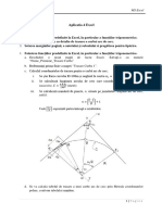 Aplicatia 4 - Excel