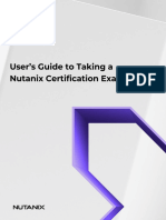 Users Guide To Taking Nutanix Certification Exams