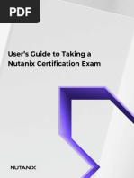 Users Guide To Taking Nutanix Certification Exams