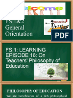 FS 12 General Orientation
