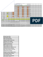 Escala A de Serviç Turno de Tarde - Durante Formaçao PM