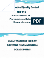 Dr. Shady Quality Control Pharm D Lecture 1