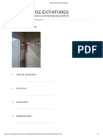 ROSA - EJERCICIO DE EXTINTORES - Formularios de Google