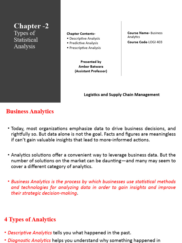 Chapter 2 BA | PDF