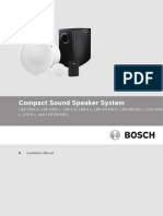 Compact Sound Speake Installation Note FRFR 9007218749763979