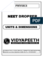 Unit & Dimension - DPPs