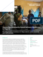 Community Based Primary Healthcare in Nigeria