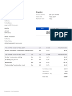 Invoice - ZSE A2FF 006 003