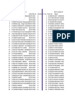 Final BCP Roll Numbers