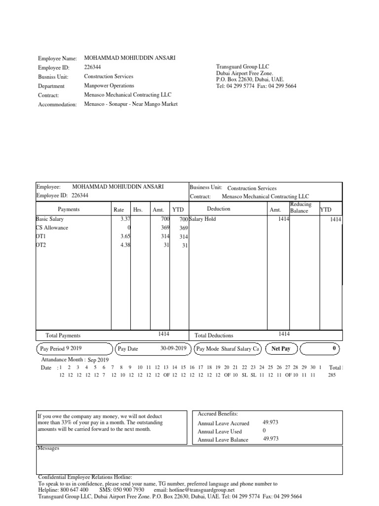0 Net Pay | PDF