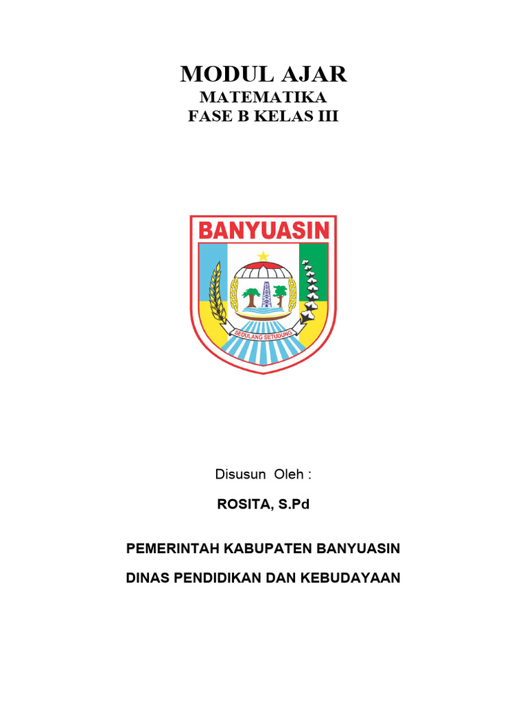 Modul Ajar Matematika Bilangan Mengenai Pecahan Kelas 3 Pdf