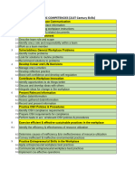 Basic Competencies, 21ST Century Skills