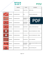 Image Cse No Model No Part No Description: Page 1 of 7