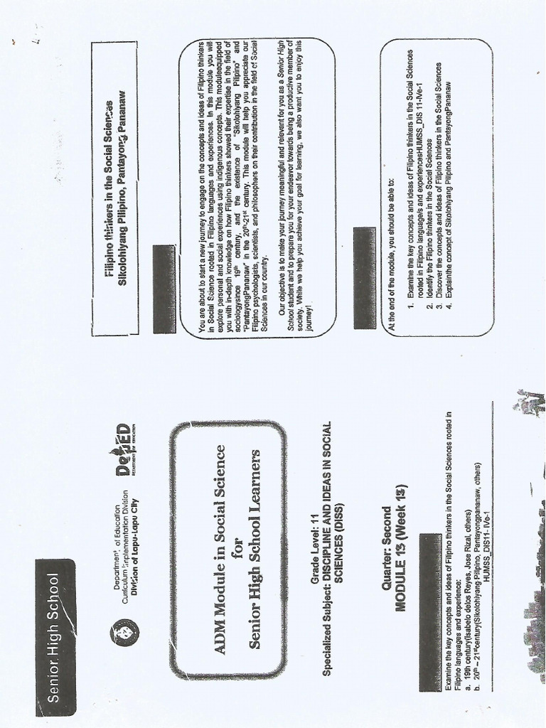 Diss q2 m13 and Summative Test | PDF