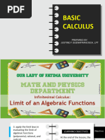 Limits Algebraic Functions