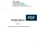 Bhart Tex 2024 Manual Yashobhoomi IICC PDF