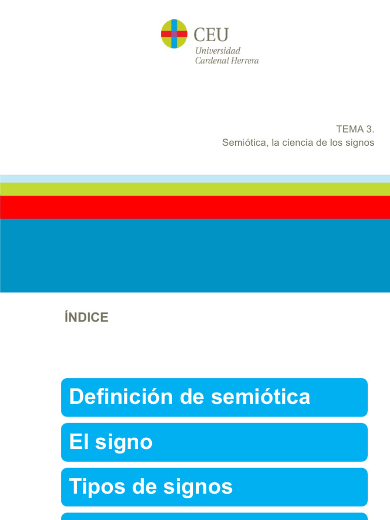 Tema 3 | PDF | Semiótica | Lingüística