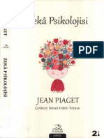 Jean Piaget - Zeka Psikolojisi - Pinhan Yayınları