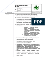 Sop PELAKSANA PELAYANAN BP Umu
