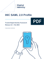 Tdif 06c Saml 2.0 Profile - Release 4.8 - Finance 1