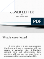 Cover Letter