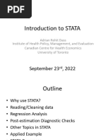 Introduction To STATA