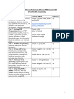 PHP Syllabus