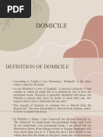 Domicile