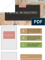 Session 3-4 Capital Budgeting