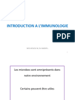 INTRODUCTION A L'immunologie