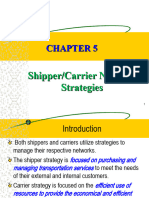 Cha 5 Shipper and Carrier Network Strategy