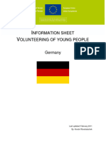 Information Sheet Volunteering of Young People Germany 2011