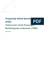 FAQ Taksonomi Untuk Keuangan Berkelanjutan Indonesia TKBI