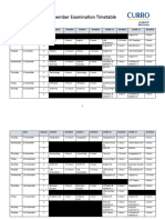November Examination Timetable-1