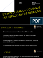 Esempi Di Email + Domande Per Servzio Di