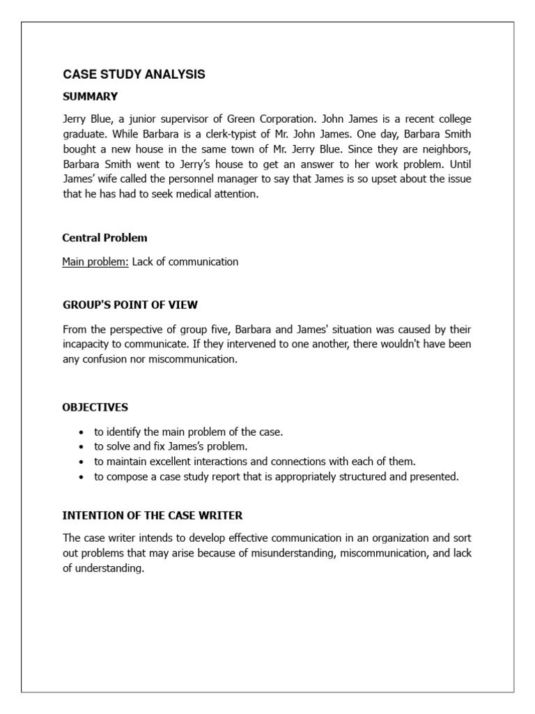 Case Study Analysis Di Pa To Tapos | PDF | Communication | Emotions