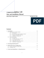 Rapid Analytics 1.0.000 Manual