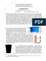 Prova Fluidos 1º Estágio