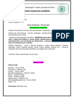 1 Roteiro Semanal 07 A 11 de Agosto - Prof Érica Turma 41 T