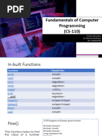 W8L1 in Build Functions