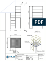 MUB-M13-00 - Plataforma de Acesso Altura 1.000mm