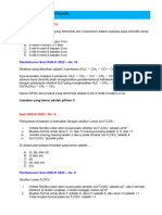 Soal Latihan Kimia Organik