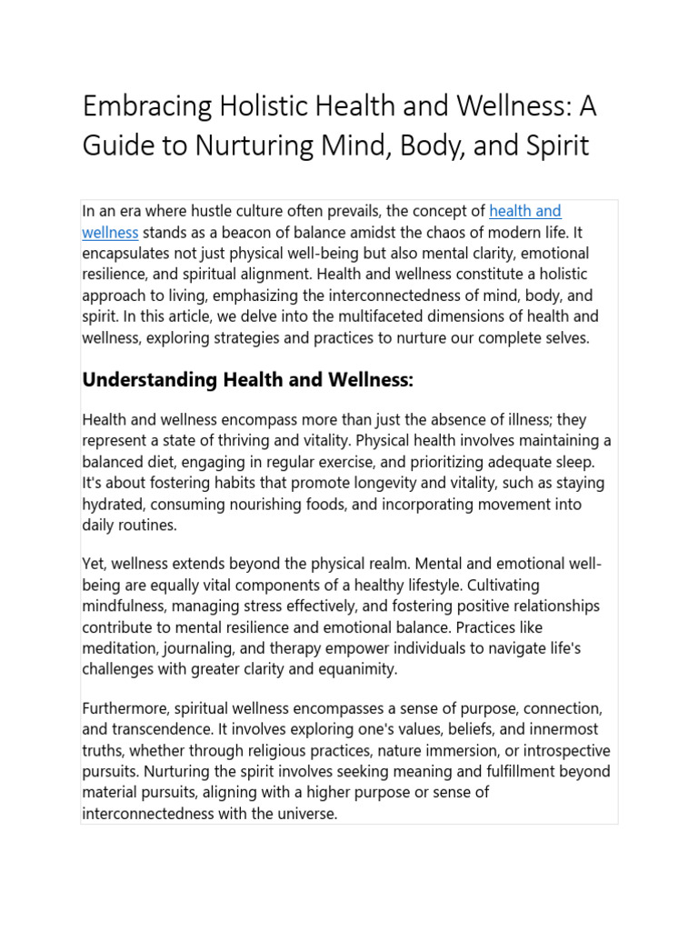 Preventative Care Strategies: 4 Proven Holistic Health Optimization, image size:768x1024