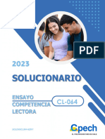 Solucionario Ensayo Competencia Lectora CL-064