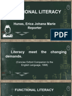 Functional Literacy Hunas