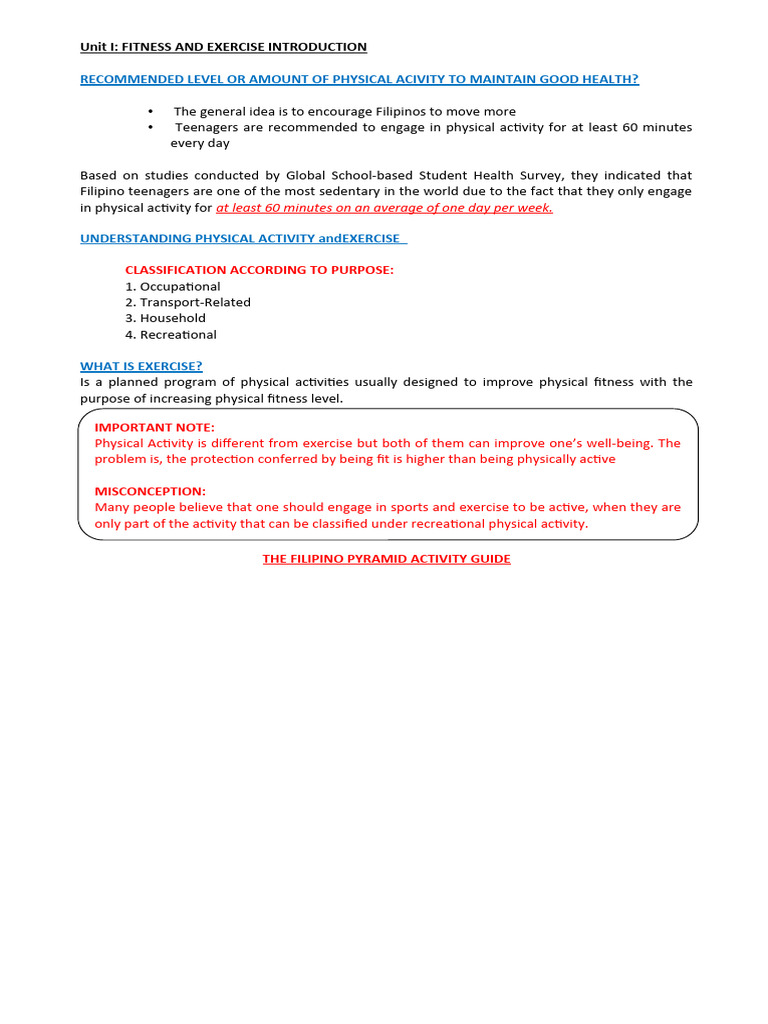 Pathfit 2 Lessons Pdf Physical Fitness Aerobic Exercise